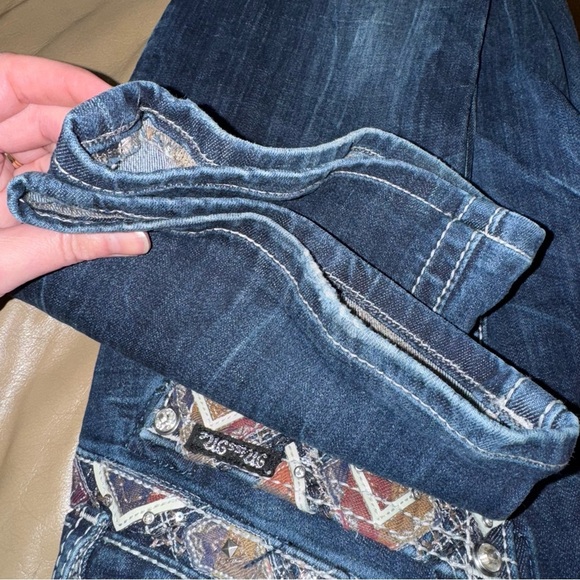 Miss Me Relaxed Boot Jeans Women’s Size 28 - Picture 11 of 13